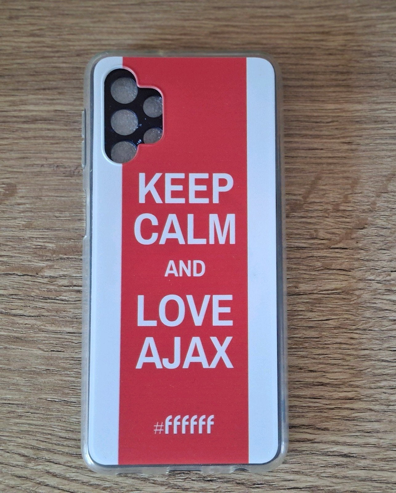 Nieuw Ajax frontje - Keep Calm and Love Ajax, Ophalen of Verzenden, Nieuw, Frontje of Cover