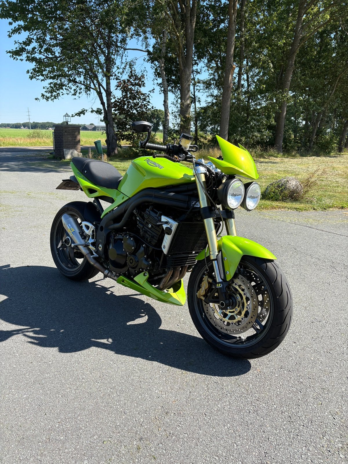 Nette Triumph Speed Triple 1050 - Nieuwe onderhoudsbeurt, Motorrijbewijs A, 3 cilinders, Particulier, Meer dan 35 kW