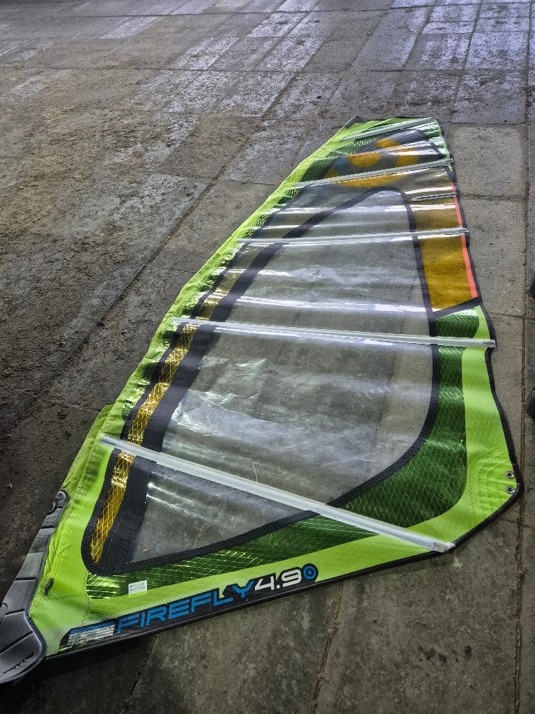 Windsurfen, Ophalen, Gebruikt, Zeil, 3.5 tot 5 m²