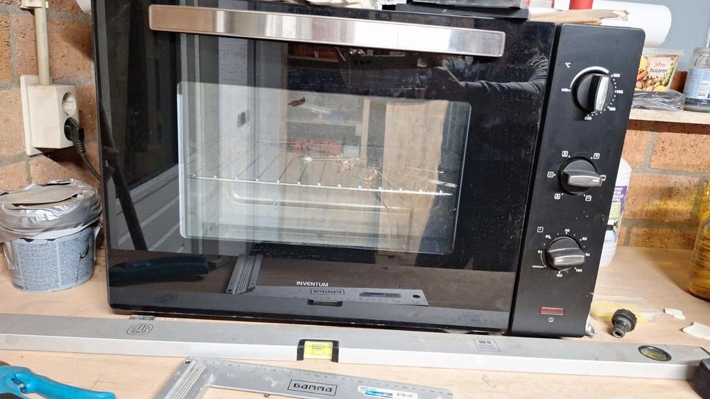 Inventum Bakoven - Compacte Vrijstaande Oven, Ophalen
