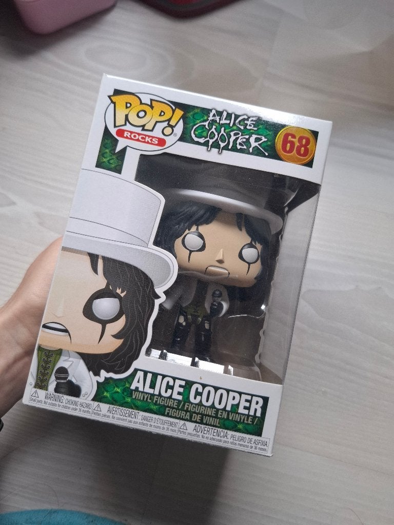 Funko Pop Alice Cooper, Ophalen of Verzenden, Zo goed als nieuw