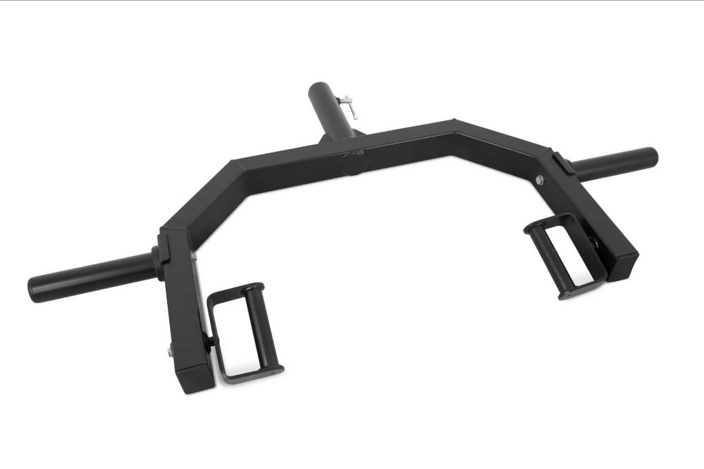 Squat Lunge Handle voor Olympische halterstang en T-bar, Ophalen, Zo goed als nieuw, Buik, Halterstangen
