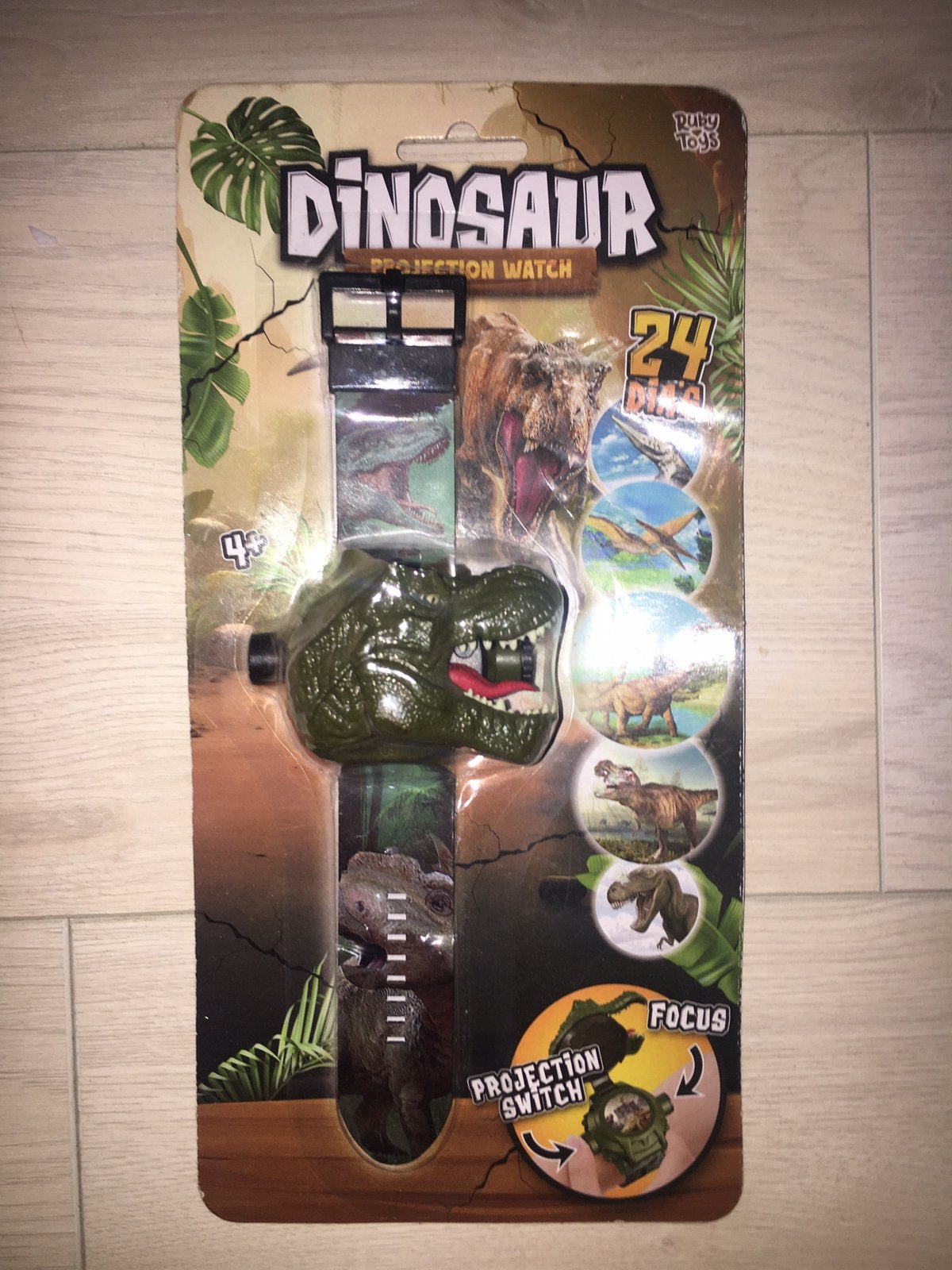 Nieuw Dinosaurus horloge, Ophalen of Verzenden, Nieuw, Groen, Jongen of Meisje