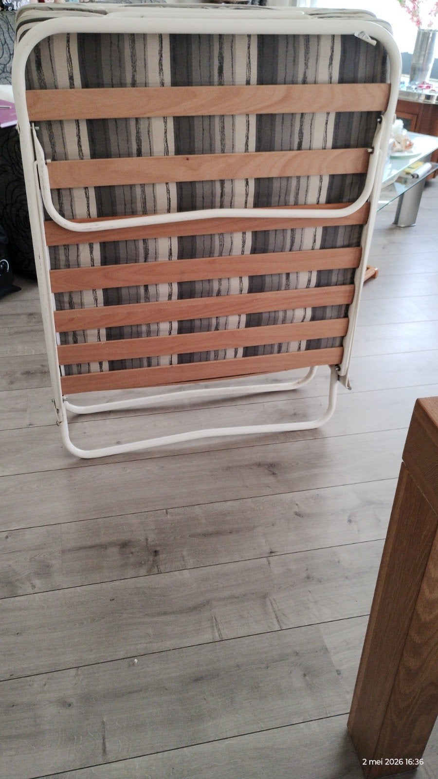 Opvouwbed, Ophalen, Eenpersoons, 90 cm