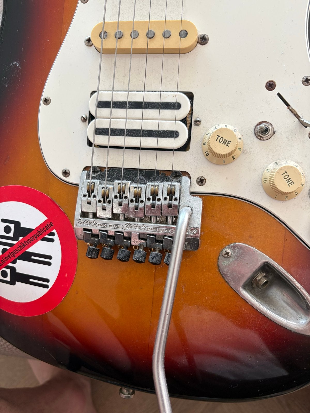 Fender Stratocaster Japan - Vintage Look, Ophalen of Verzenden, Gebruikt, Solid body, Fender