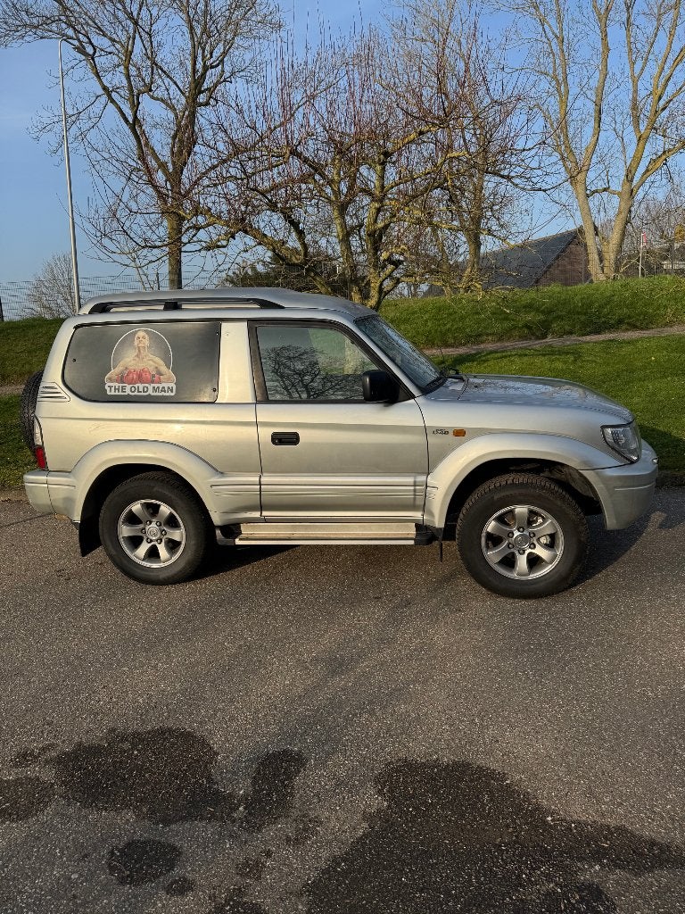 Toyota Landcruiser 90 3.0 D4-d 3D HRB 2001, Stof, 4 cilinders, Cruise Control, 1795 kg