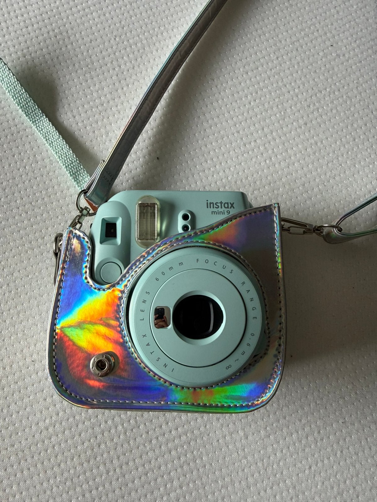 Instax Mini 9 - Zo goed als nieuw met hoesje, Compact, Ophalen of Verzenden, Zo goed als nieuw, Fuji