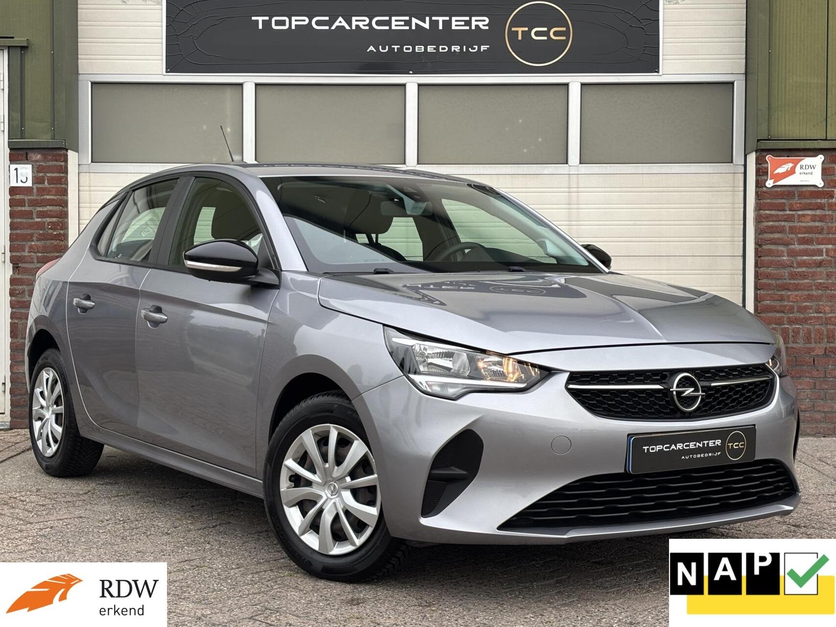 Opel Corsa 1.2 Elegance/AIRCO/CARPLAY/APK/NAP/LAGE KM, Auto's, Voorwielaandrijving, Euro 6, 1199 cc, Bedrijf