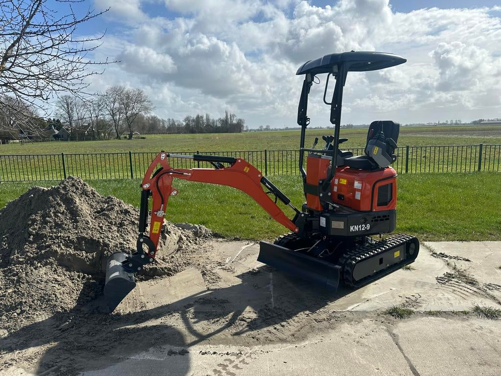 Minikraan 1.2 ton te huur €95 per dag, Ophalen, Graafmachine