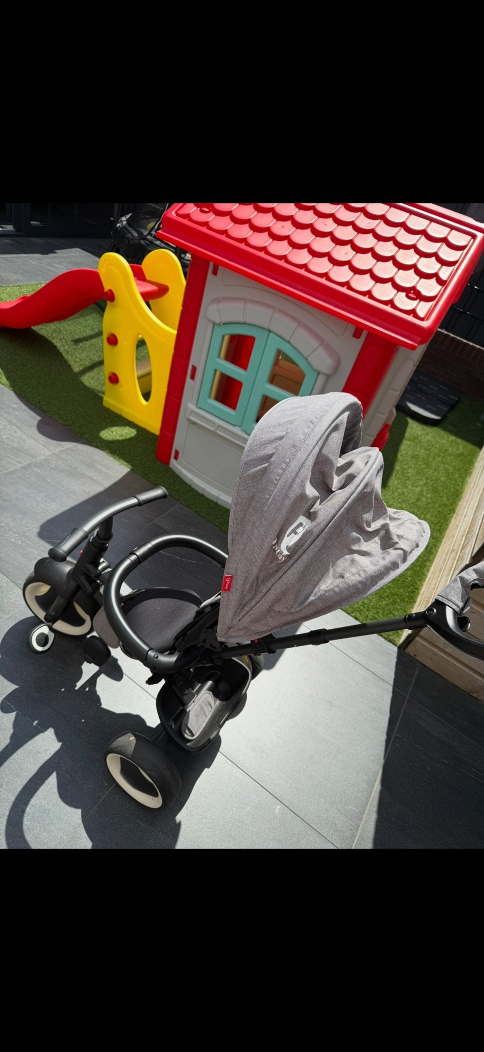 Nieuwe driewieler/kinderwagen - Rito, Zo goed als nieuw, Kinderwagen, Overige merken, Verstelbare duwstang