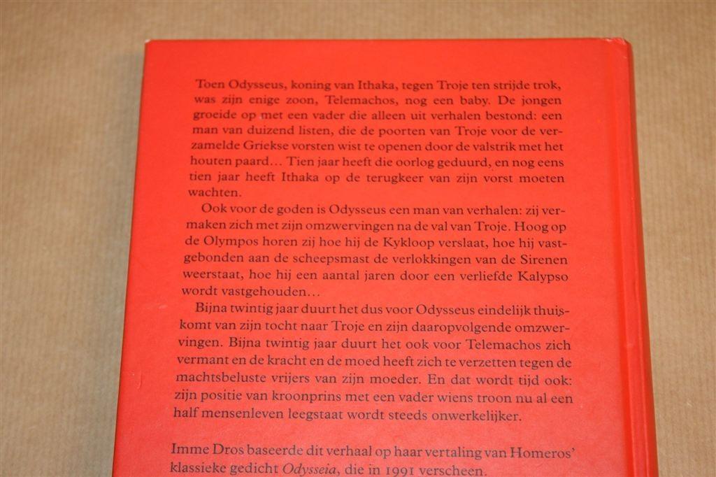 Odysseus — Navertelling met Tekeningen, Imme Dros 1995, Boeken, Ophalen of Verzenden, Gelezen