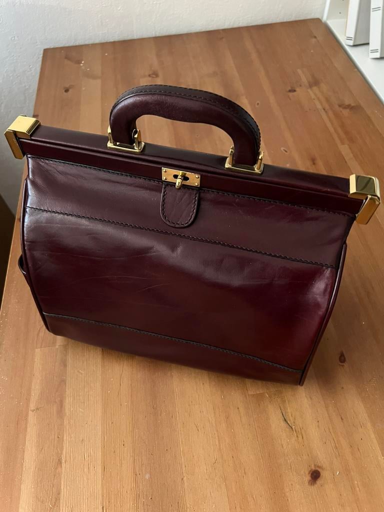 Dokerstas, Sieraden, Tassen en Uiterlijk, Tassen | Damestassen, Ophalen, Nieuw, Bruin, Handtas