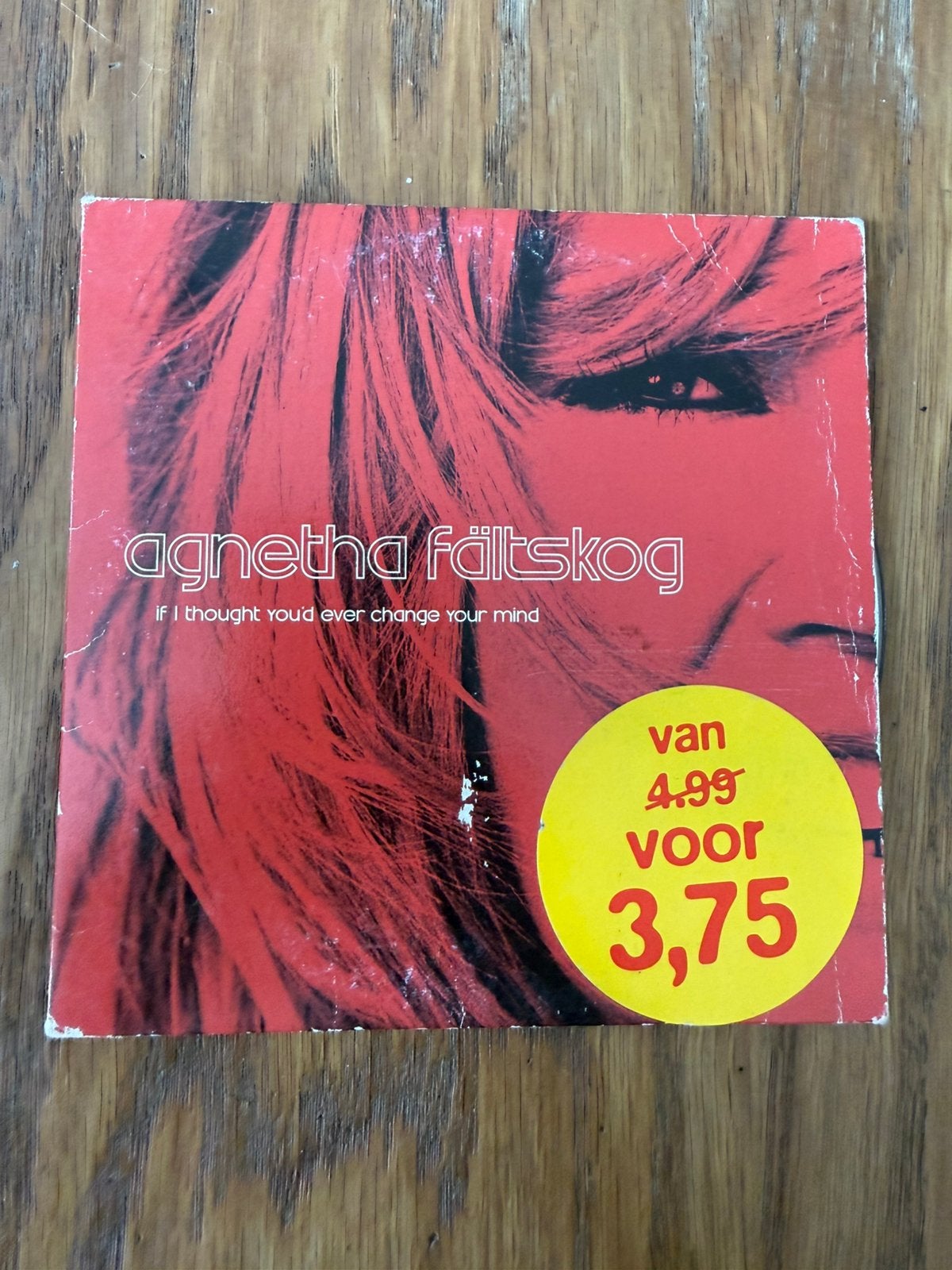 Agnetha Faltskog If I thought - single, Ophalen of Verzenden, Gebruikt, Pop