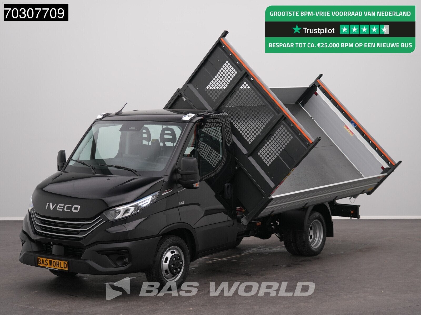 Iveco Daily 35C21 3.0L Automaat Driezijdige Kipper Dubbelluc, Automaat, Stof, Euro 6, 4 cilinders