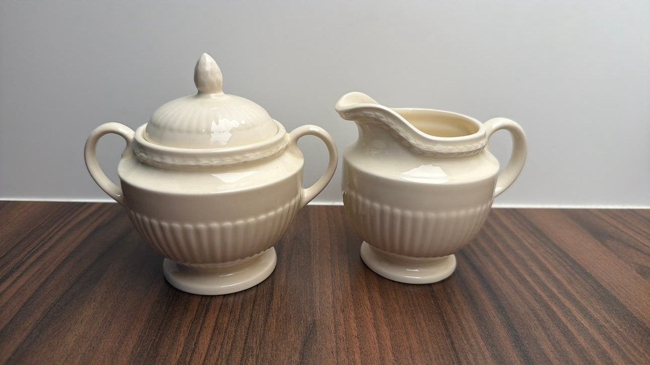 Wedgwood Edme melk- en suikerkannetje NIEUWSTAAT, Ophalen of Verzenden