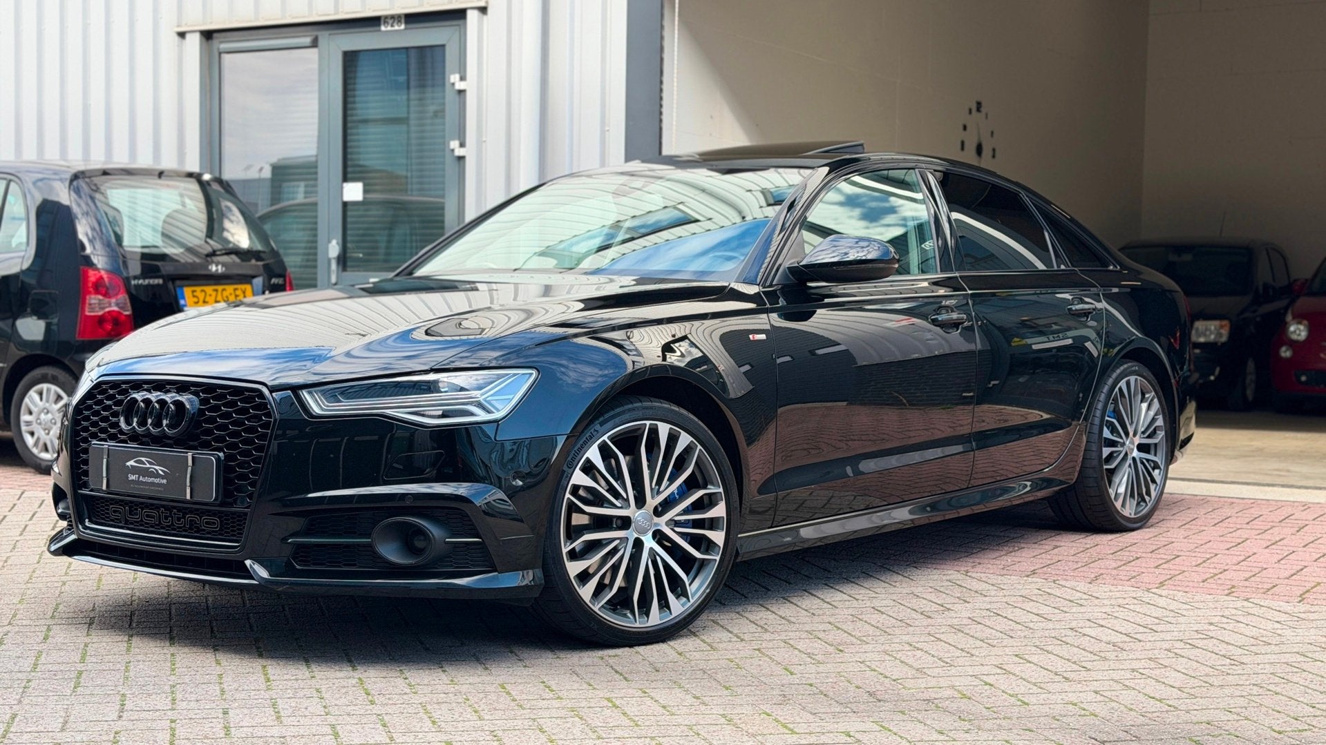 Audi A6 Limousine 3.0 TFSI Quattro 333PK | BTW | Garantie, Auto's, Gebruikt, 2995 cc, Zwart, Bedrijf