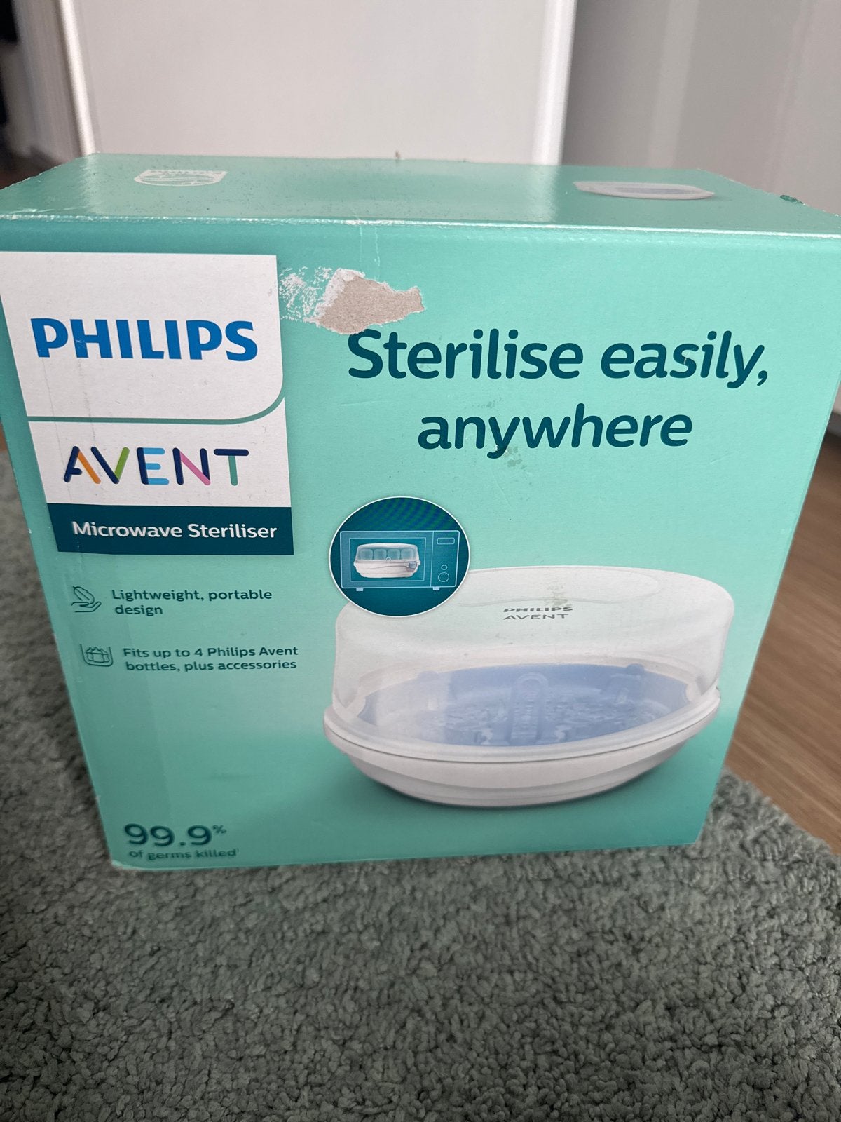 Philips Avent Magnetron Sterilisator - Eenvoudig & Draagbaar