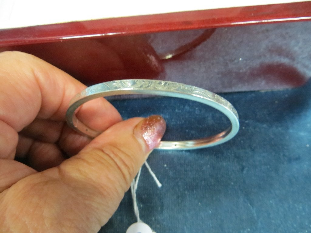 antiek zilveren slaven armband, Ophalen of Verzenden, Zilver, Armband
