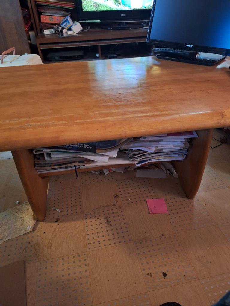 Salontafel, Ophalen, Gebruikt, 100 tot 150 cm, 50 tot 100 cm