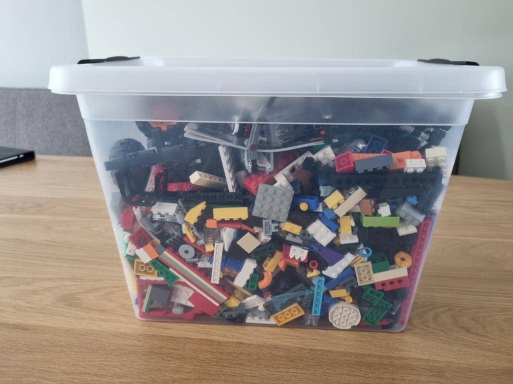 Doos Lego stenen, Ophalen of Verzenden, Gebruikt, Overige merken
