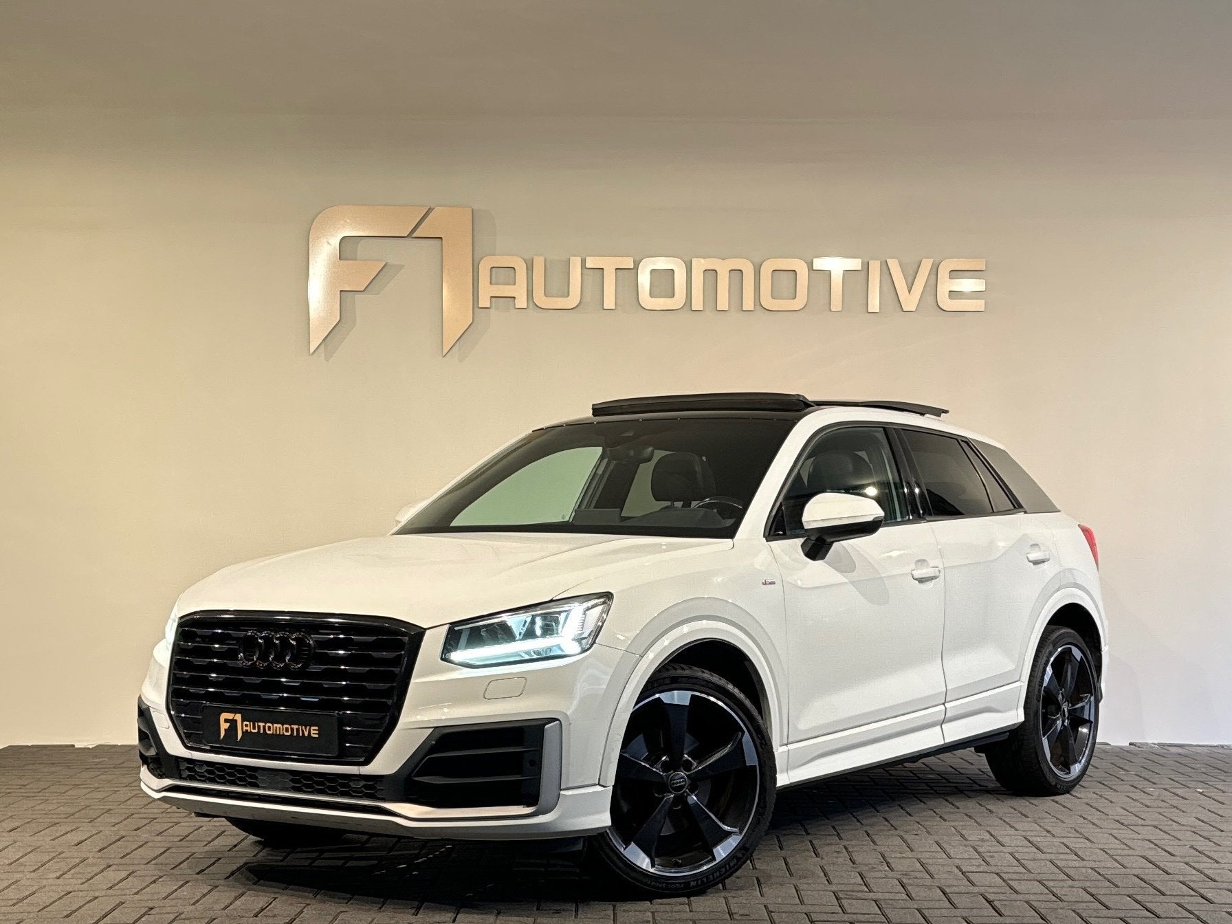 Audi Q2 1.4 TFSI CoD Launch Edition S Line Pano|ACC|Camera, Auto's, Audi, 4 cilinders, 150 pk, Wit, SUV of Terreinwagen