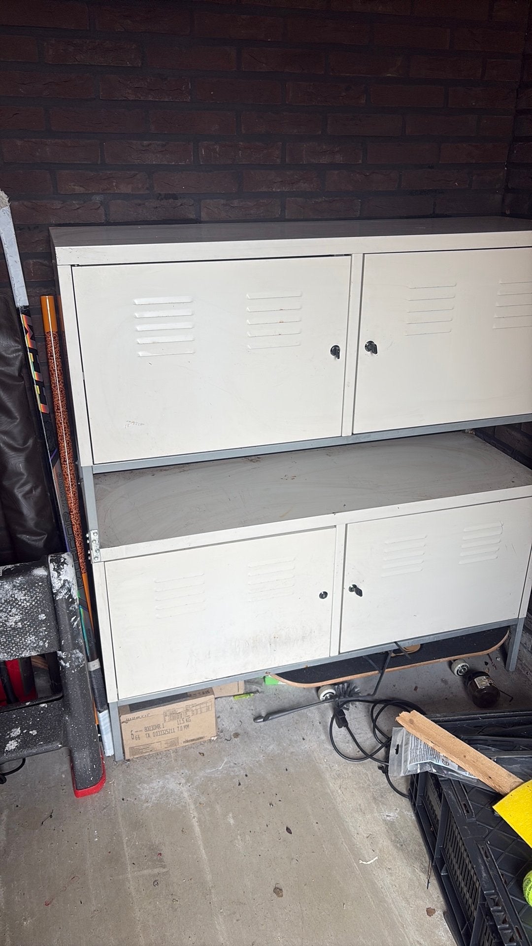 Locker kasten 2 stuks aan elkaar kan ook van elkaar af, Ophalen, Gebruikt