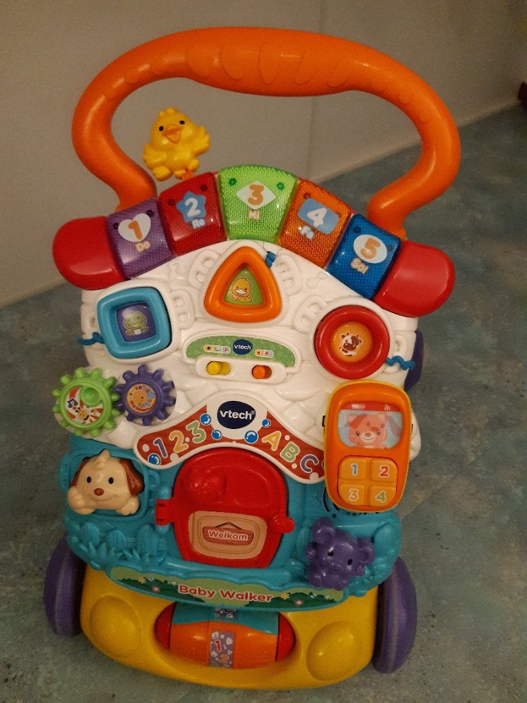 V tech babywalker met licht en geluid, Ophalen, Gebruikt, Overige typen, Met licht