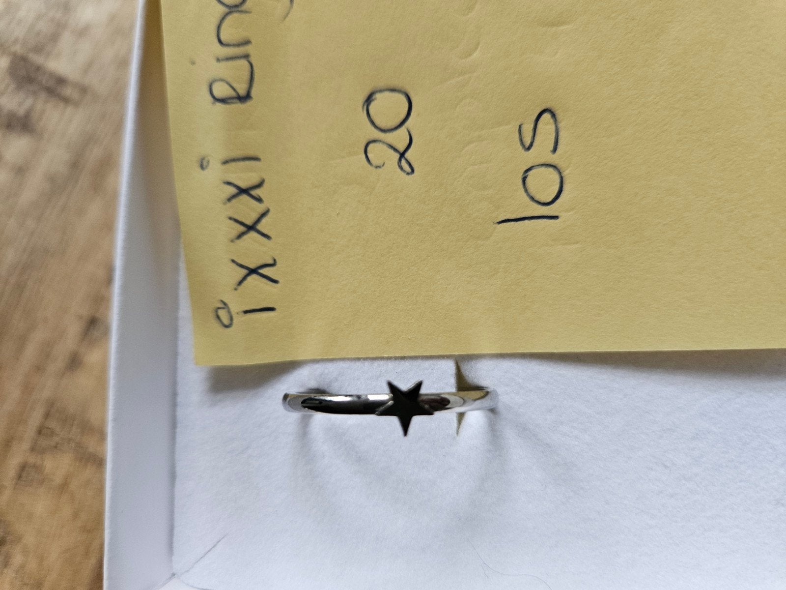 diverse ixxxi ringen maat 20, Sieraden, Tassen en Uiterlijk, 20 of groter, Nieuw, Ophalen of Verzenden, Dame