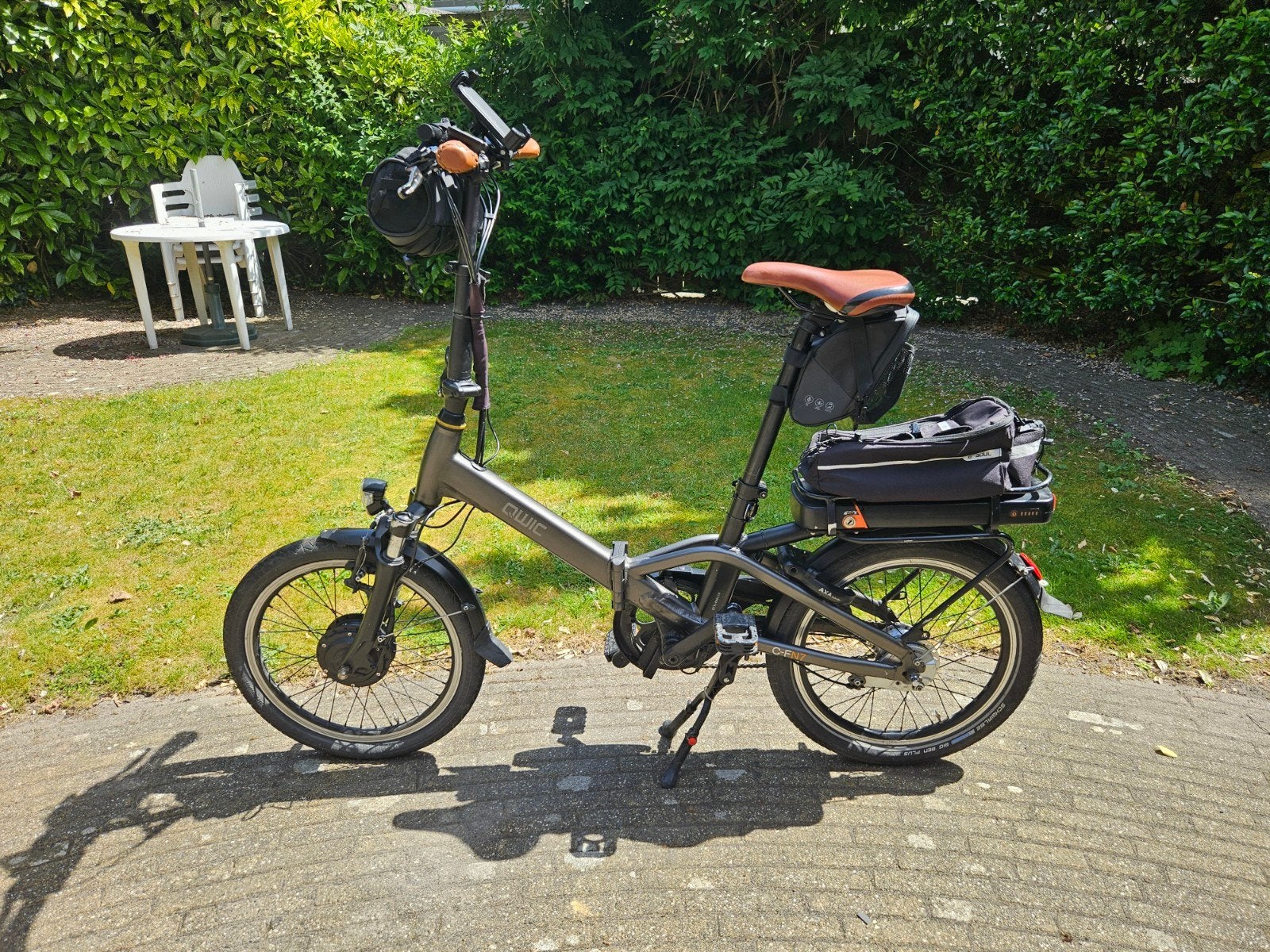 Qwic Vouwfiets C FN7 - Uitstekende Conditie, 20 inch of meer, Zo goed als nieuw, Totaal opvouwbaar, Ophalen