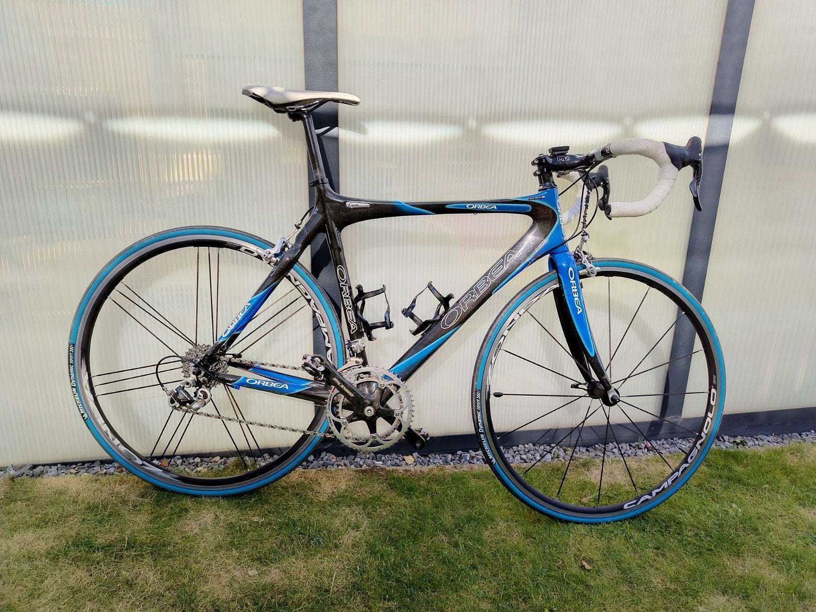 Carbon Orbea racefiets, Gebruikt, Carbon, Meer dan 20 versnellingen, 53 tot 57 cm
