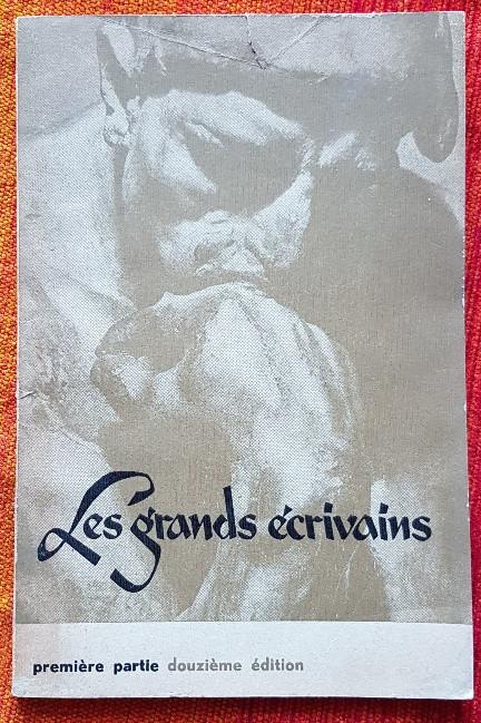 Les grands écrivains: Histoire et anthologie illustrees 1957, Boeken, Taal | Frans, Gelezen, Ophalen of Verzenden