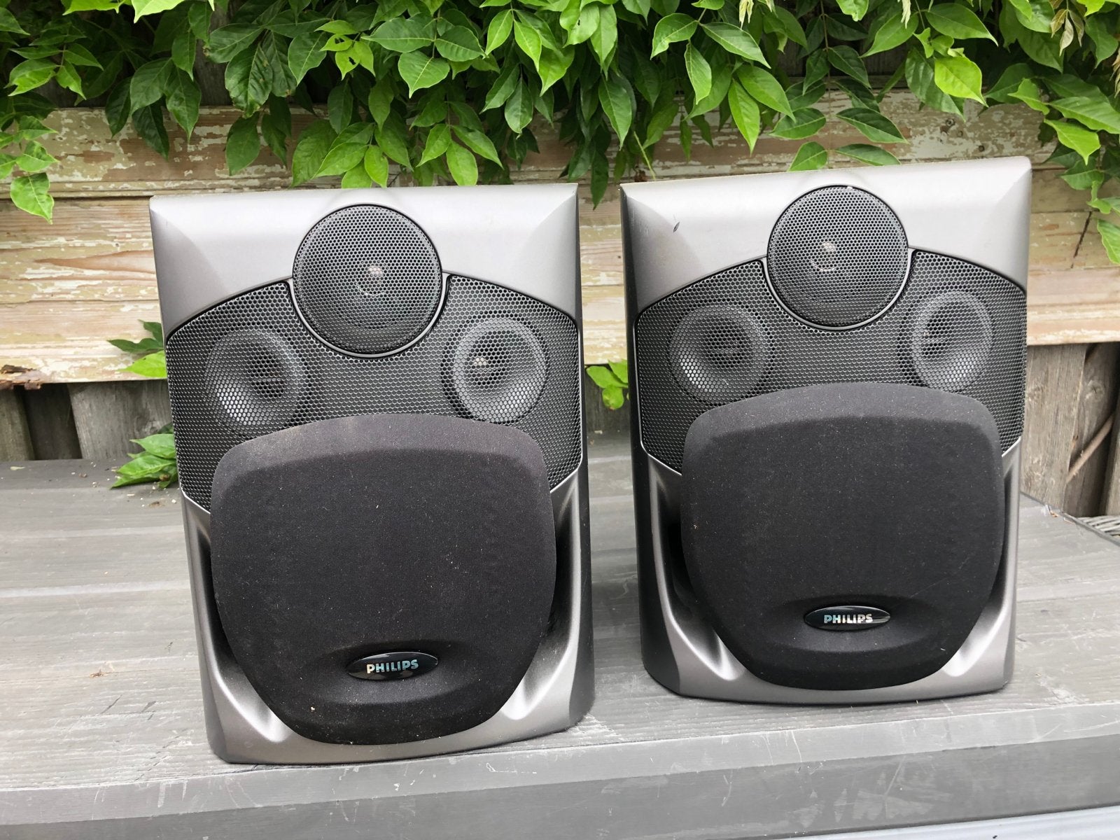 Philips FB 750 Speaker Systeem - Gebruikt, Audio, Tv en Foto, Luidsprekers, Ophalen, Gebruikt, Stereo speakers, Philips