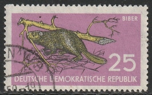 DDR 1959 691 Bever, Gest, Ophalen of Verzenden, DDR, Gestempeld