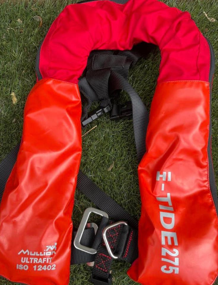 Mullion Ultralift ISO 12402 reddingsvest 275N, Watersport en Boten, Watersportkleding, Ophalen of Verzenden, Zo goed als nieuw
