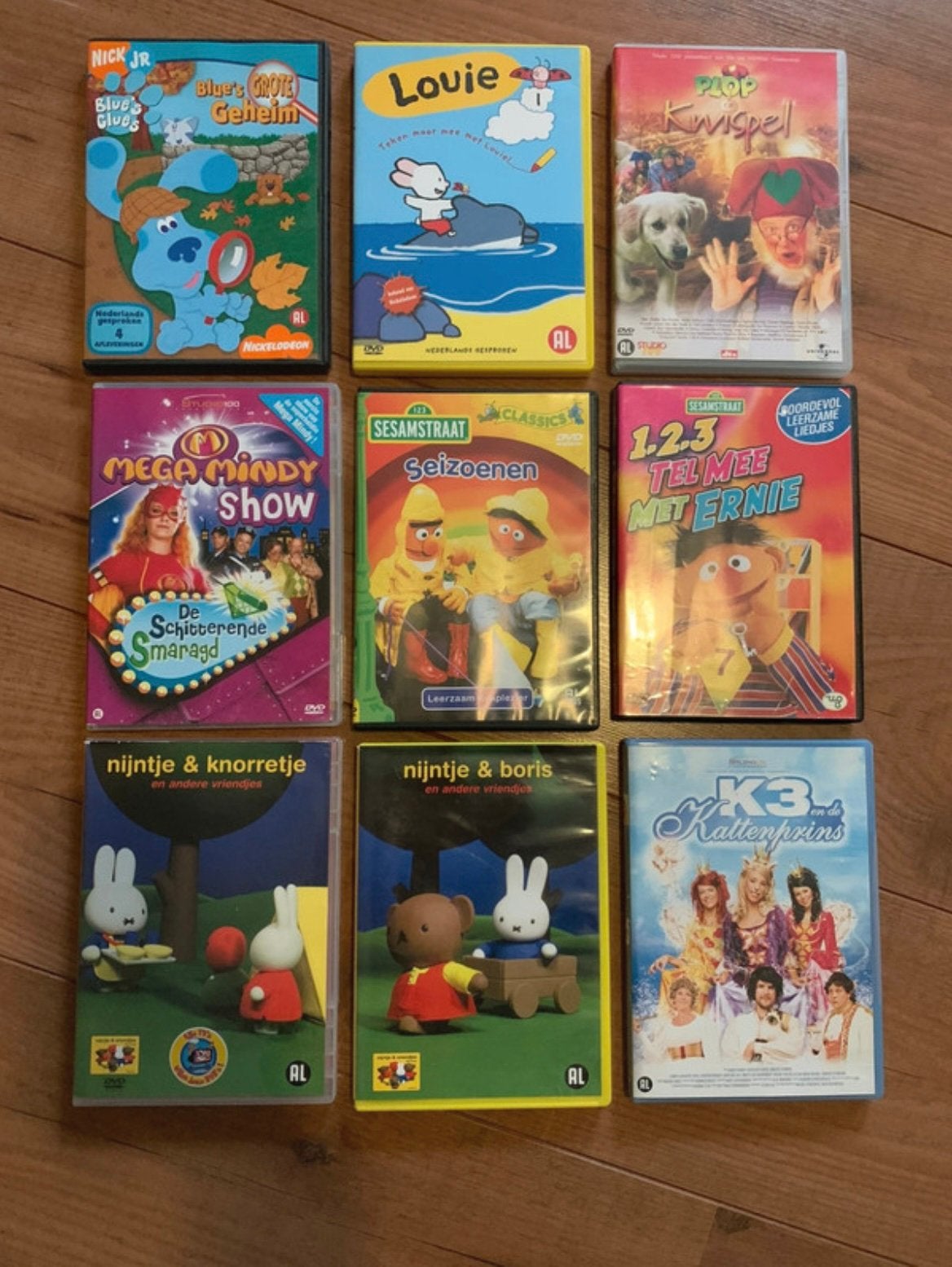 DVD’s voor kinderen 9x, Ophalen of Verzenden, Zo goed als nieuw