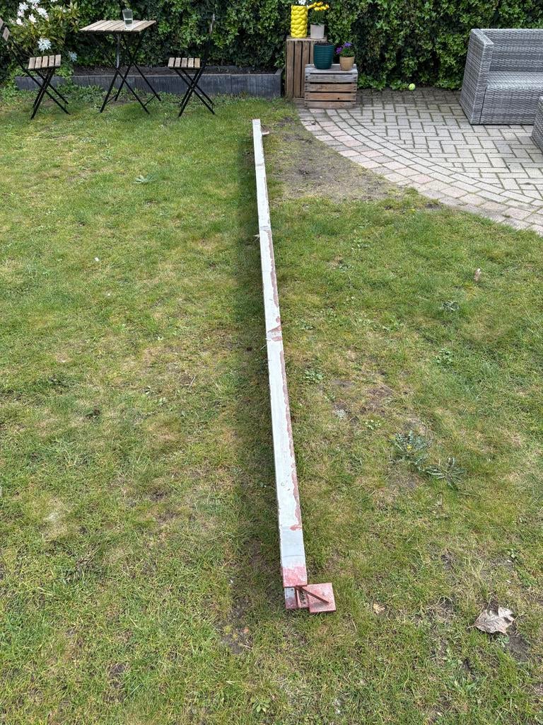 Metalen balk - Gebruikt, Doe-het-zelf en Verbouw, Ophalen, Gebruikt, IJzer