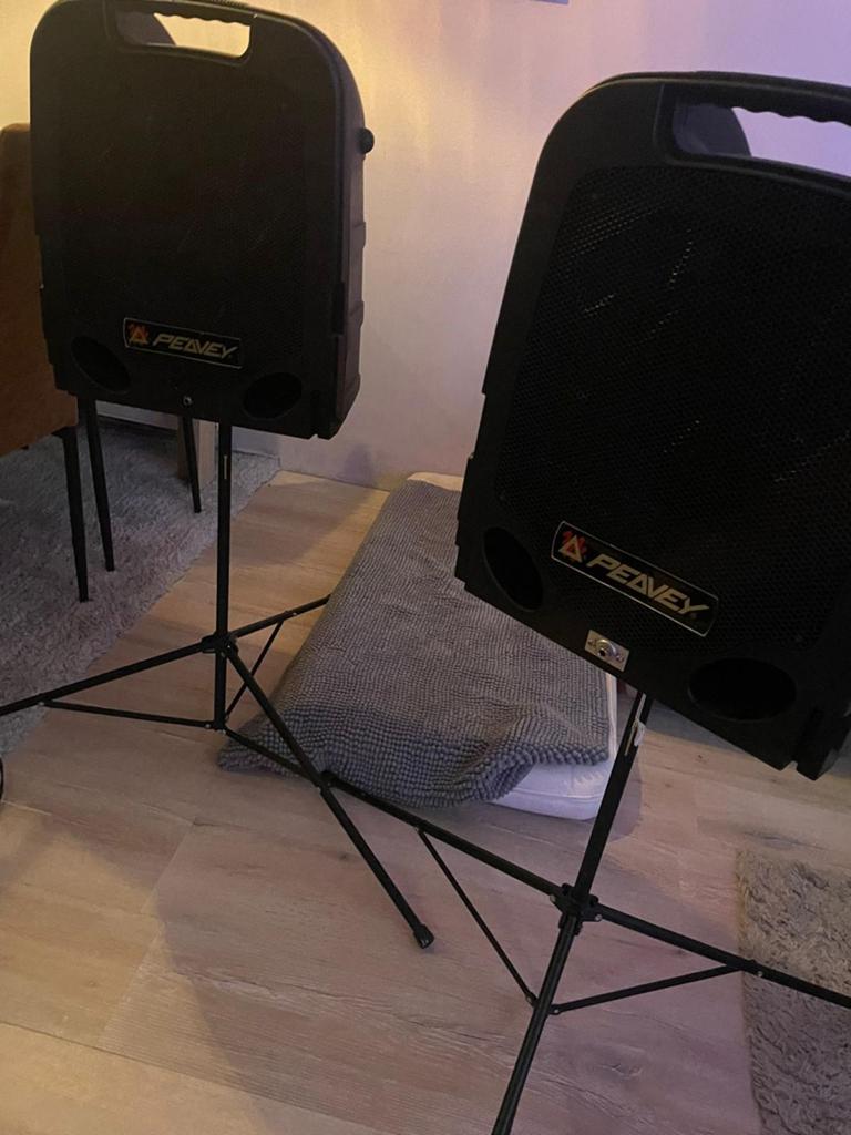 Peavey Escort 150W Geluidsset met Speakers en Mixer, Ophalen of Verzenden, Zo goed als nieuw