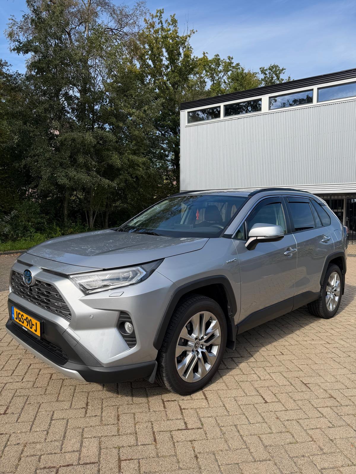Toyota Rav4 2.5 Hybrid Executive, Auto's, Dealer onderhouden, Zwart, 4 cilinders, 2487 cc