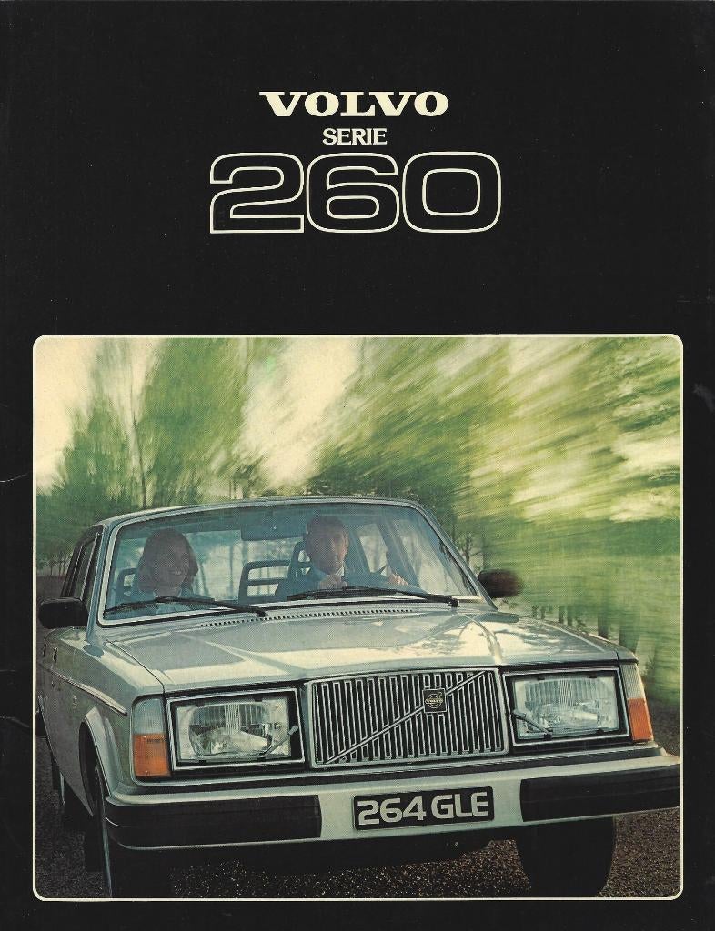 Brochure Volvo 260 serie 1978, Ophalen of Verzenden, Gelezen, Volvo