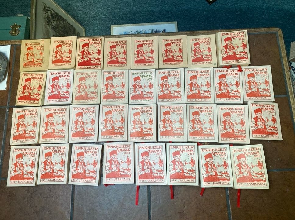 Enkhuizer Almanak Collectie (1982-2016), Ophalen of Verzenden, Zo goed als nieuw, Overige typen