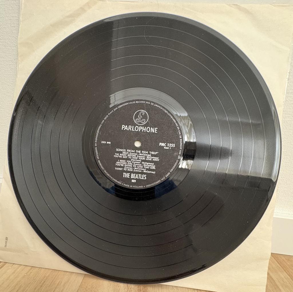 Help! - The Beatles (geen originele hoes), Gebruikt, Verzenden, Inclusief binnenhoes, 12 inch