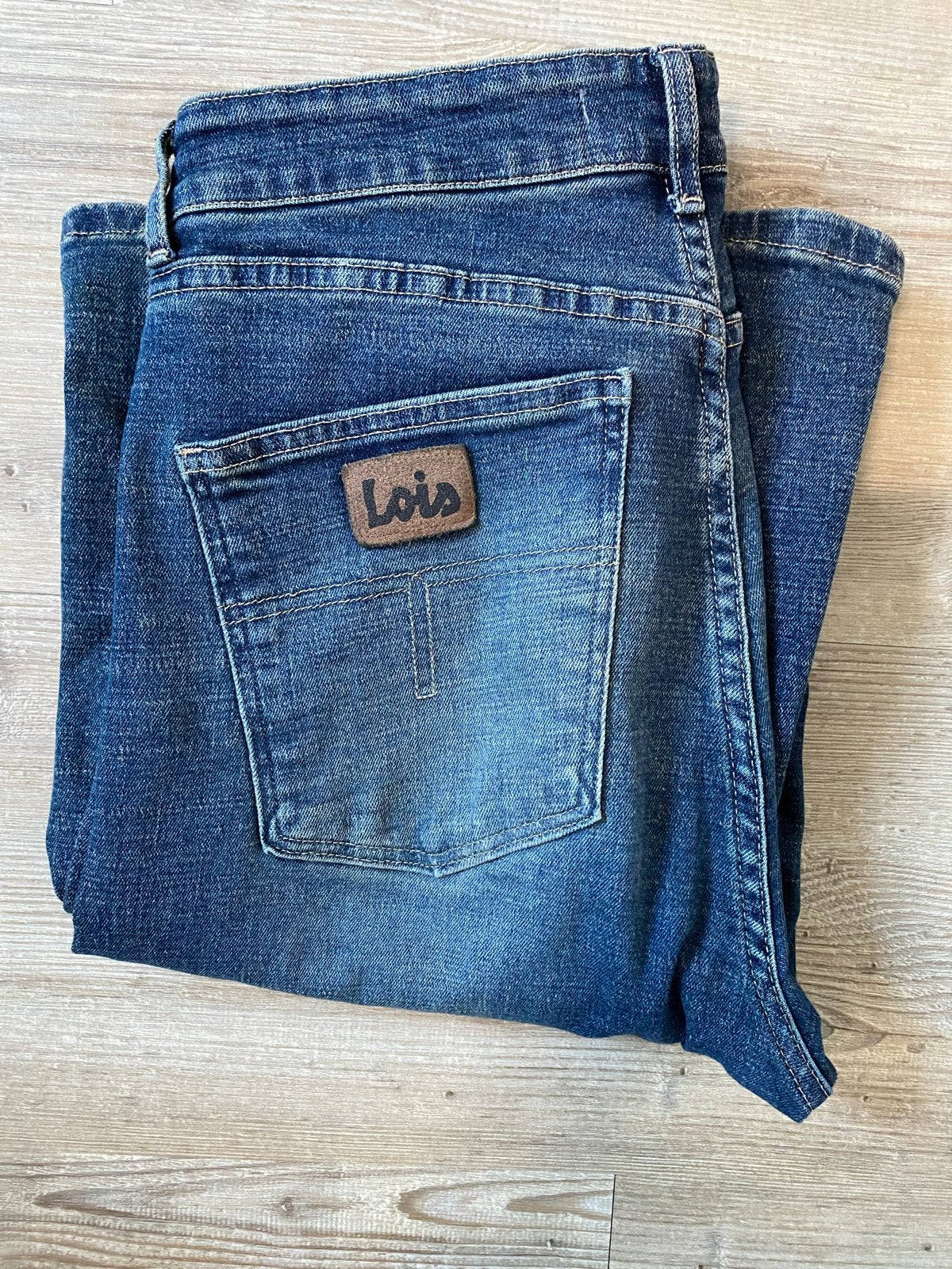 Lois Palazzo Jeans - Comfortabele Wide Fit Jeans, Ophalen of Verzenden, Zo goed als nieuw, Blauw