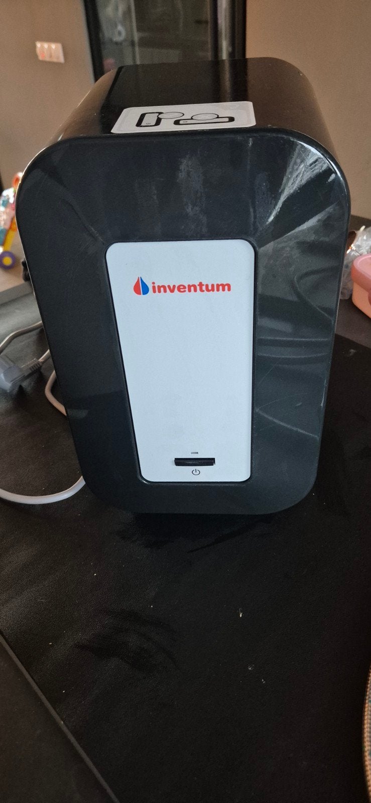 Inventum kokend water kraan, Ophalen