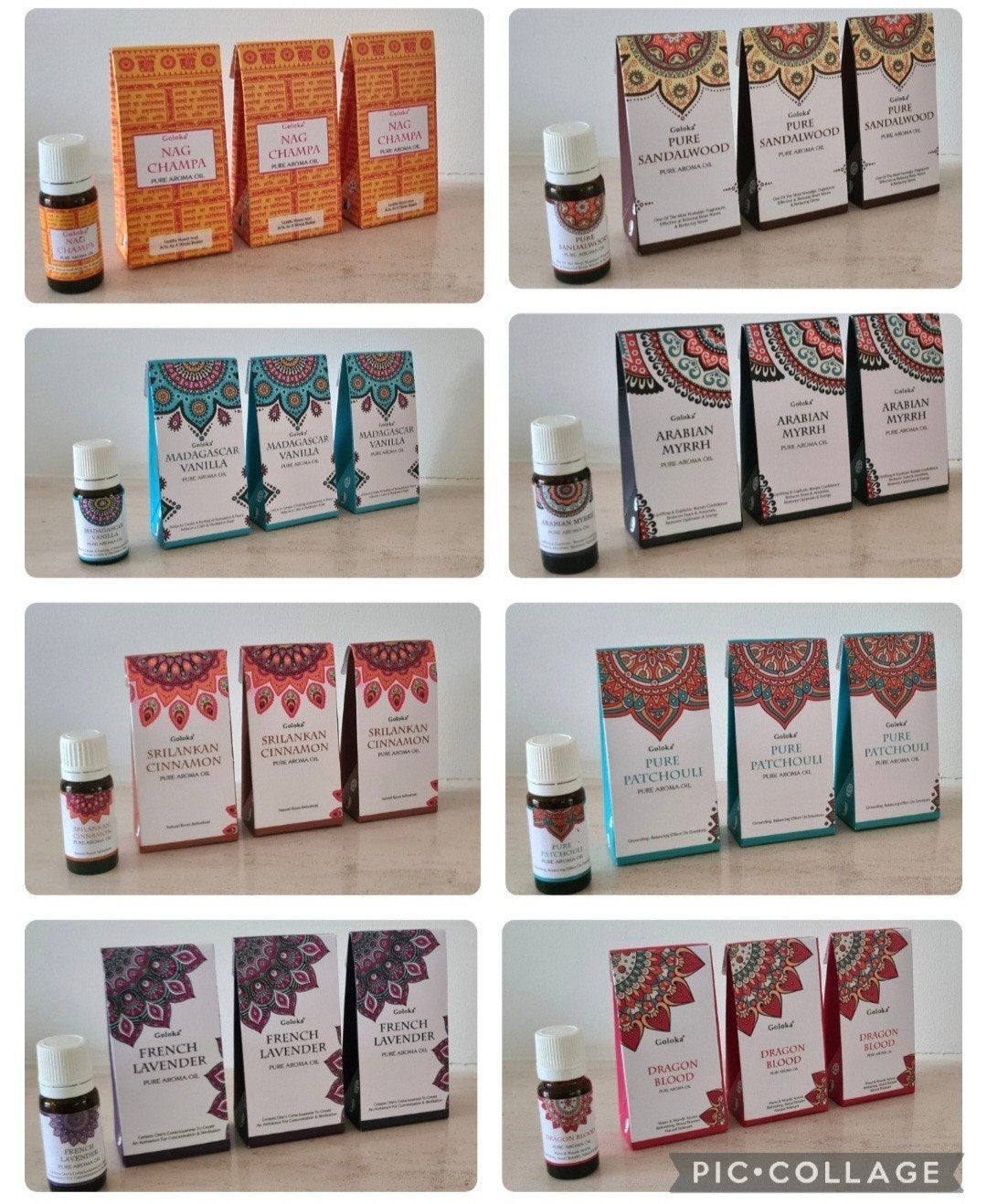 Goloka Geurolie Pure Aroma diverse geuren, Ophalen of Verzenden, Nieuw, Aroma