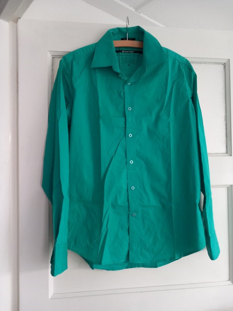 zeer mooie blouse, overhemd, silver creek slim fit, maat M, Kleding | Heren, Overhemden, Ophalen of Verzenden, Nieuw, Blauw, Halswijdte 39/40 (M)