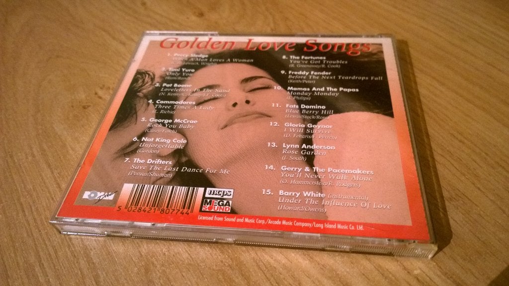 Golden Love Songs, Ophalen, Gebruikt, Pop, Verzamelalbum