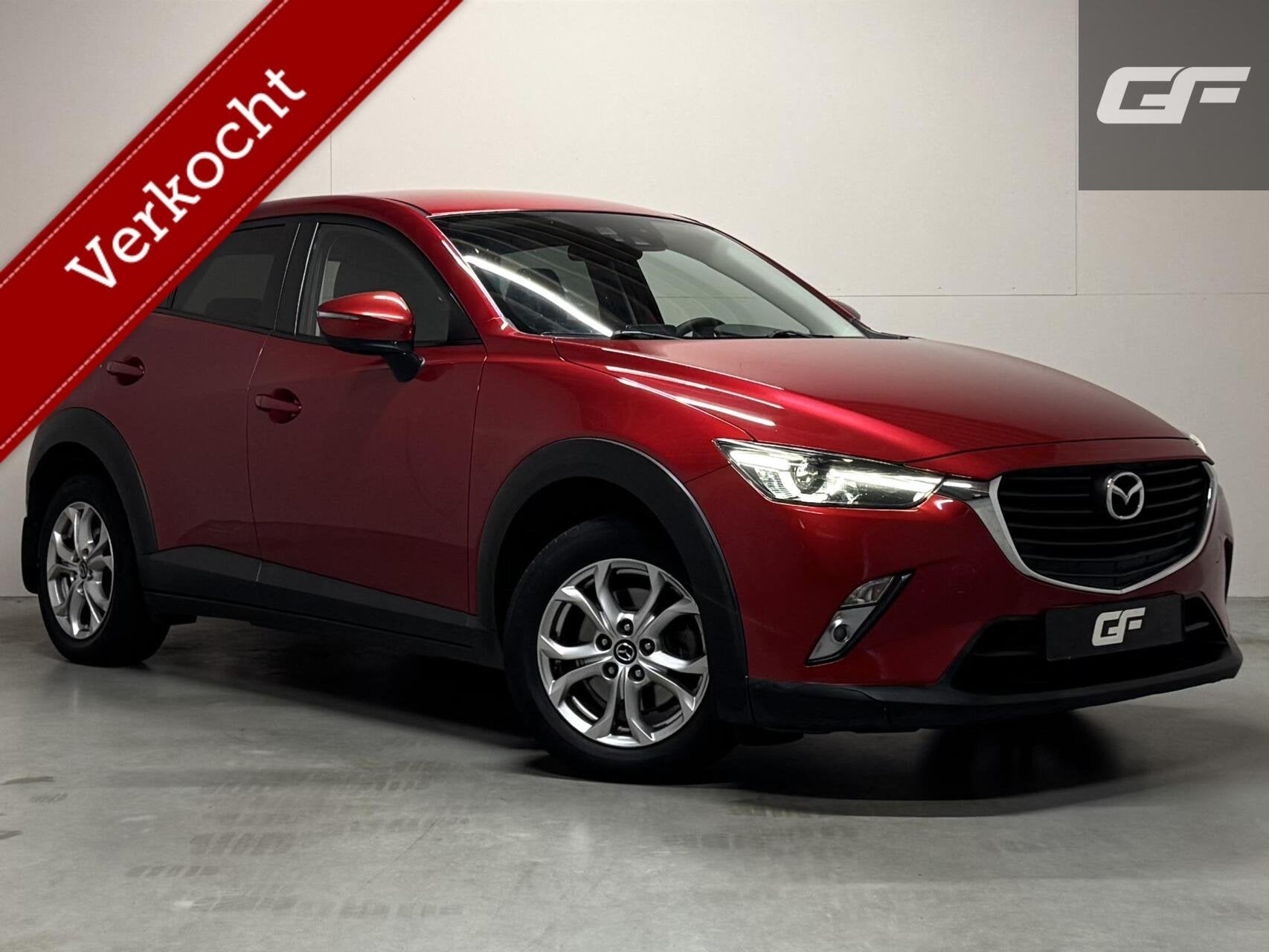 Mazda CX-3 2.0 SkyActiv-G 120 SkyLease+ Navi Cruise Stoelver, Auto's, Mazda, Voorwielaandrijving, 1998 cc, Stof, Gebruikt