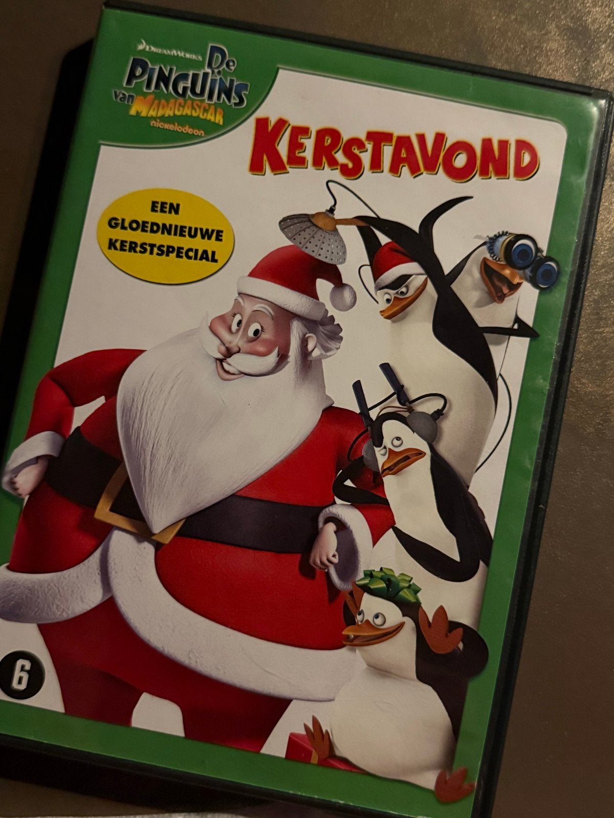 De Pinguïns van Madagascar: Kerstavond DVD (Zeldzaam), Gebruikt, Vanaf 6 jaar, Kerst, Film