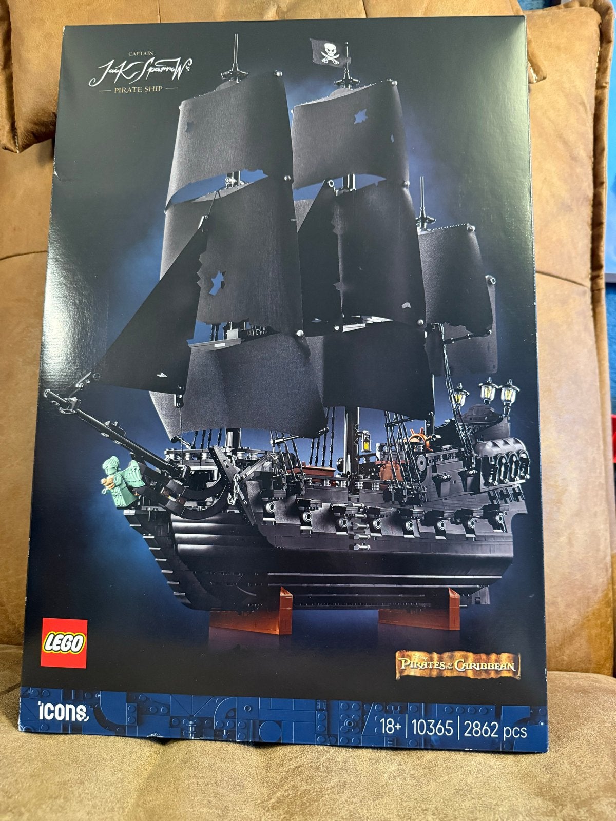 LEGO Icons 10365 Pirates of the Caribbean Black Pearl, Ophalen, Nieuw, Overige merken