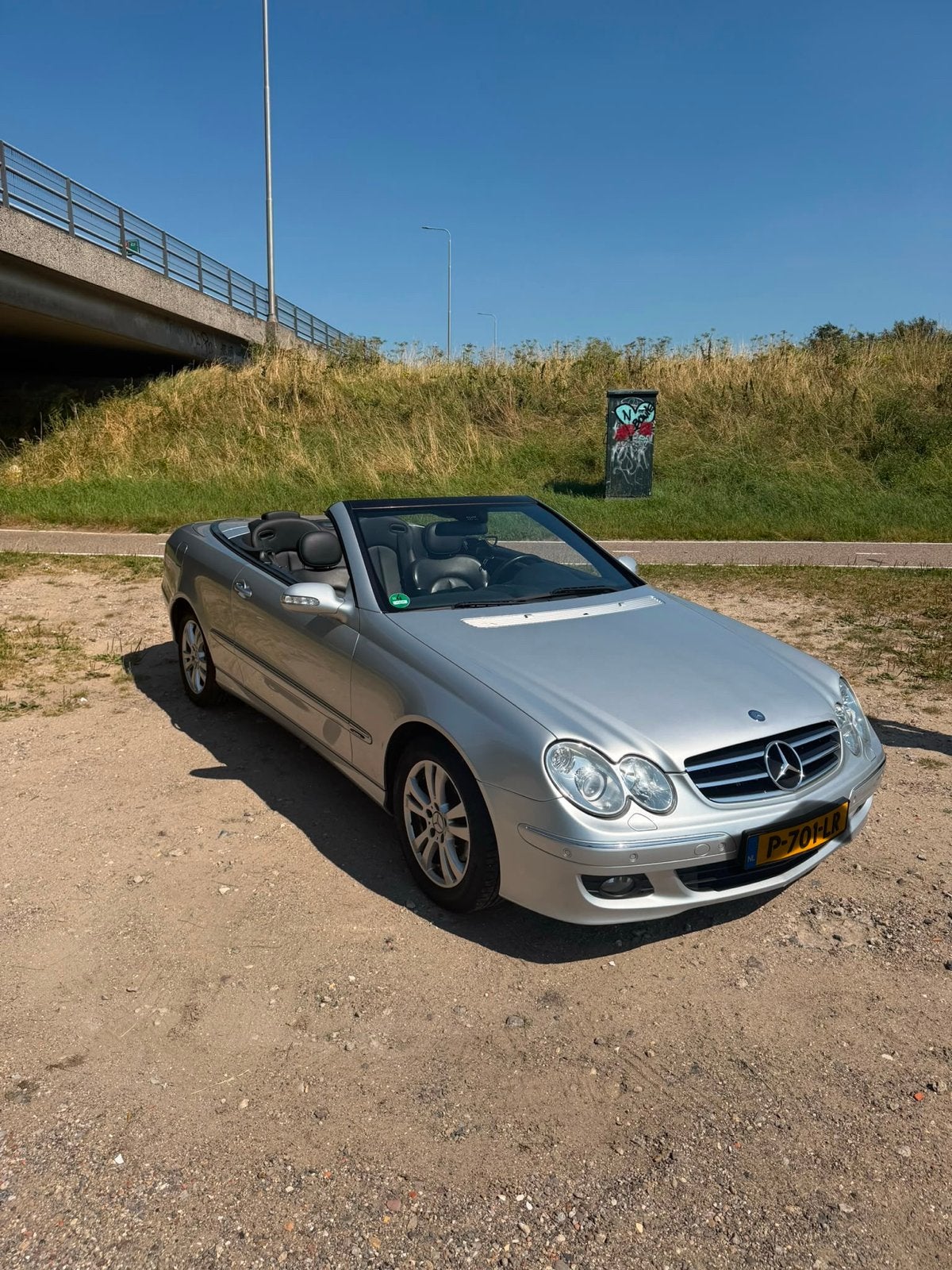 Mercedes CLK 280 cabriolet, Automaat, Achterwielaandrijving, Cabriolet, 4 stoelen